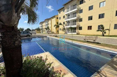 Apartamento com 3 dormitórios para alugar, 63 m² por r$ 1.907/mês - tamatanduba - eusébio/ce
