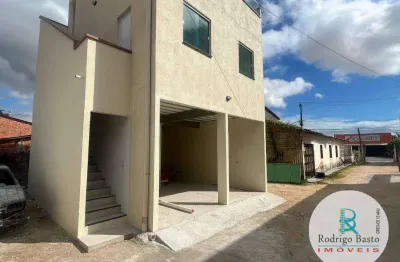 Casa com 2 dormitórios para alugar, 115 m² por R$ 1.100,00/mês - Centro - Aquiraz/CE