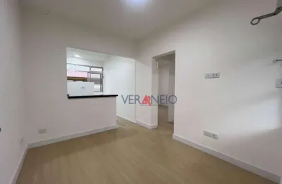 Apartamento com 1 dormitório à venda, 35 m² por r$ 210.000,00 - vila guilhermina - praia grande/sp