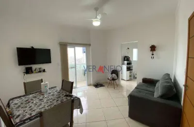 Apartamento com 2 dormitórios à venda, 62 m² por r$ 368.000,00 - caiçara - praia grande/sp