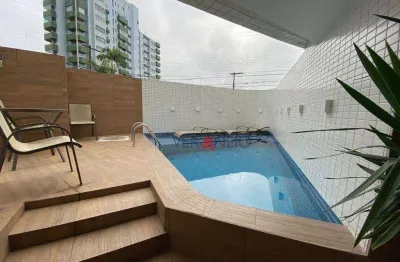 Apartamento com 2 dormitórios à venda, 62 m² por r$ 375.000,00 - caiçara - praia grande/sp