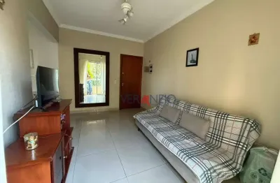 Apartamento com 2 dormitórios à venda, 58 m² por r$ 371.000,00 - boqueirão - praia grande/sp