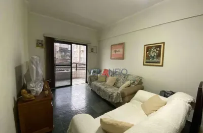 Apartamento com 1 dormitório à venda, 77 m² por r$ 300.000,00 - aviação - praia grande/sp