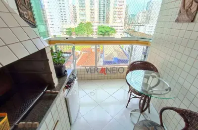 Apartamento com 2 dormitórios à venda, 70 m² por r$ 460.000,00 - aviação - praia grande/sp
