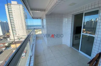 Apartamento com 2 dormitórios à venda, 65 m² por r$ 460.000,00 - mirim - praia grande/sp