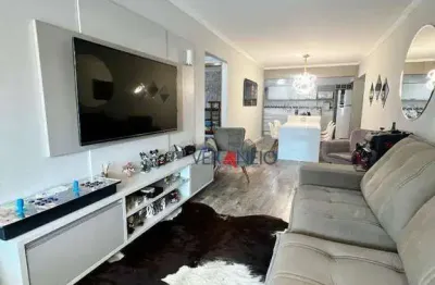 Apartamento com 2 dormitórios à venda, 110 m² por r$ 975.000,00 - vila guilhermina - praia grande/sp