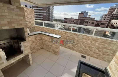 Apartamento garden com 2 dormitórios à venda, 75 m² por r$ 600.000,00 - vila guilhermina - praia grande/sp