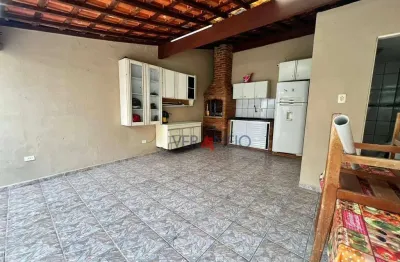 Casa com 2 dormitórios para alugar, 100 m² por r$ 2.500/mês - vila antártica - praia grande/sp