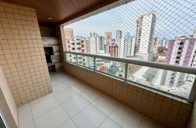 Apartamento à venda, 75 m² por r$ 495.000,00 - vila guilhermina - praia grande/sp