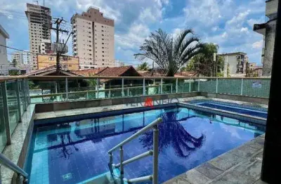 Apartamento com 1 dormitório à venda, 69 m² por r$ 395.000,00 - aviação - praia grande/sp