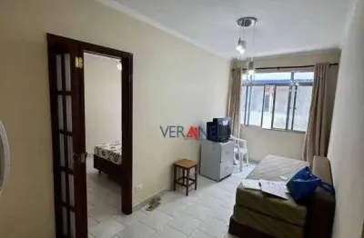 Apartamento com 1 dormitório à venda, 42 m² por r$ 240.000,00 - canto do forte - praia grande/sp