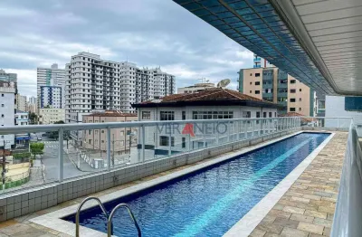 Apartamento com 2 dormitórios à venda, 83 m² por r$ 640.000,00 - vila assunção - praia grande/sp