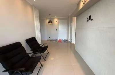 Apartamento com 2 dormitórios à venda, 73 m² por r$ 660.000,00 - canto do forte - praia grande/sp