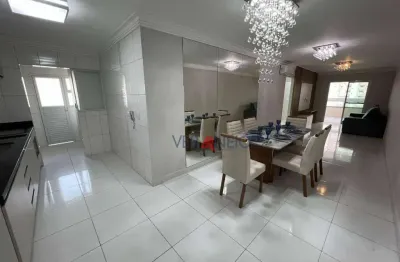 Apartamento com 3 dormitórios à venda, 122 m² por r$ 985.000,00 - boqueirão - praia grande/sp