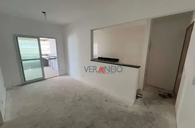 Apartamento com 2 dormitórios à venda, 76 m² por r$ 595.000,00 - vilamar - praia grande/sp