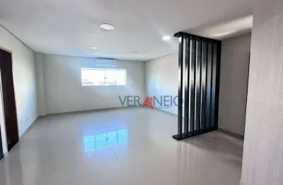 Sala para alugar, 37 m² por r$ 2.400,00/mês - vila guilhermina - praia grande/sp