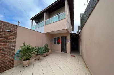 Sobrado com 2 dormitórios à venda por r$ 440.000,00 - solemar - praia grande/sp