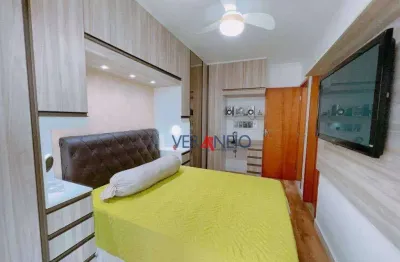 Apartamento com 2 dormitórios à venda, 83 m² por r$ 660.000,00 - boqueirão - praia grande/sp