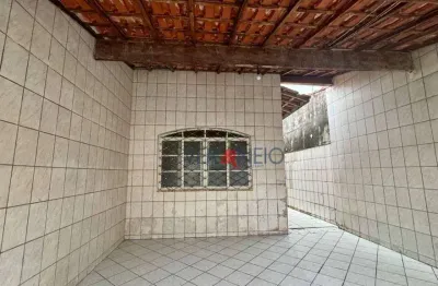 Casa com 2 dormitórios à venda por r$ 374.000,00 - balneário pires - praia grande/sp