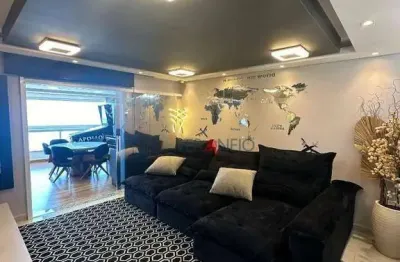 Apartamento com 3 dormitórios à venda, 197 m² por r$ 1.750.000,00 - aviação - praia grande/sp