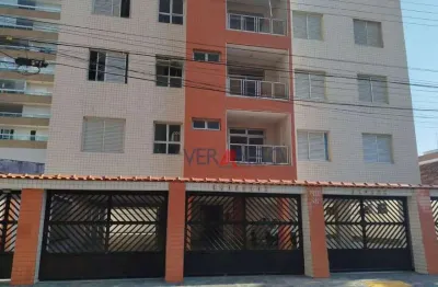 Apartamento com 1 dormitório à venda, 50 m² por r$ 270.000,00 - vilamar - praia grande/sp