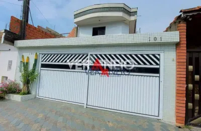 Sobrado com 3 dormitórios à venda por r$ 480.000,00 - mirim - praia grande/sp
