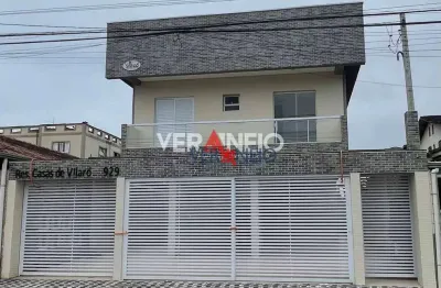 Village com 2 dormitórios à venda por r$ 370.000,00 - vila assunção - praia grande/sp