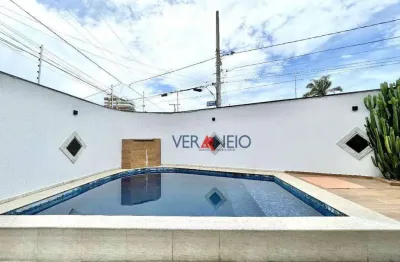 Casa com 3 dormitórios à venda, 160 m² por r$ 1.330.000,00 - vilamar - praia grande/sp