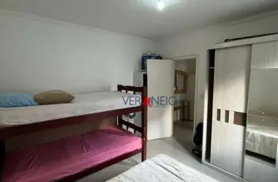 Apartamento com 1 dormitório à venda, 41 m² por r$ 235.000,00 - boqueirão - praia grande/sp
