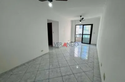 Apartamento com 2 dormitórios para alugar, 78 m² por r$ 2.800,00/mês - boqueirão - praia grande/sp