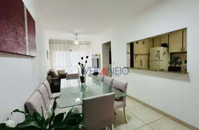 Apartamento com 2 dormitórios à venda, 82 m² por r$ 450.000,00 - tupi - praia grande/sp