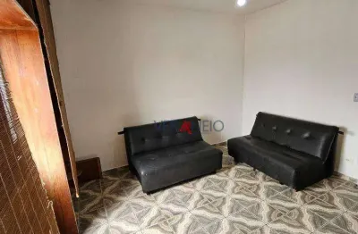 Kitnet com 1 dormitório à venda, 32 m² por r$ 170.000,00 - vila assunção - praia grande/sp