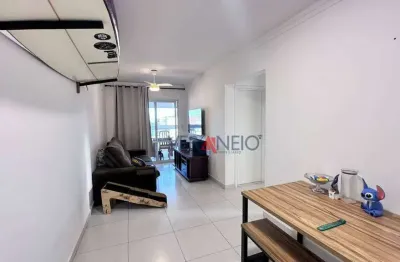 Apartamento com 2 dormitórios à venda, 69 m² por r$ 630.000,00 - canto do forte - praia grande/sp