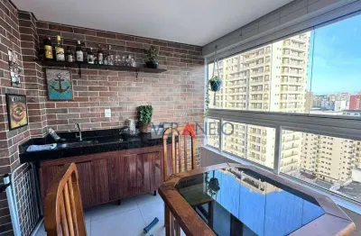 Apartamento com 2 dormitórios à venda, 69 m² por r$ 630.000,00 - canto do forte - praia grande/sp