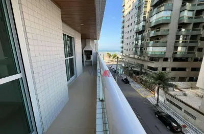 Apartamento com 3 dormitórios à venda, 113 m² por r$ 730.000 - aviação - praia grande/sp