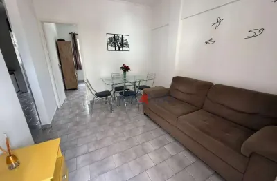 Apartamento com 1 dormitório à venda, 57 m² por r$ 240.000 - boqueirão - praia grande/sp