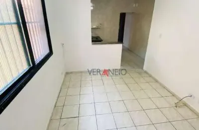 Apartamento com 1 dormitório à venda, 35 m² por r$ 205.000 - aviação - praia grande/sp