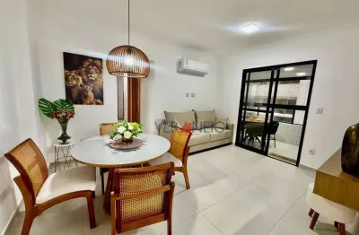 Apartamento com 2 dormitórios à venda, 74 m² por r$ 670.000 - canto do forte - praia grande/sp