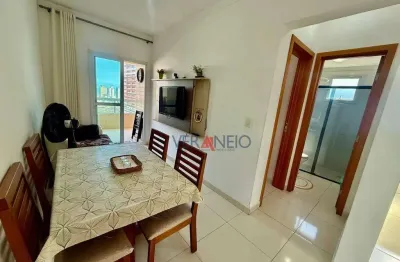 Apartamento com 1 dormitório à venda, 47 m² por r$ 350.000 - vila guilhermina - praia grande/sp