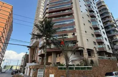 Apartamento com 2 dormitórios à venda, 100 m² por r$ 568.000 - canto do forte - praia grande/sp