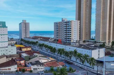 Kitnet com 1 dormitório à venda, 32 m² por r$ 189.000 - mirim - praia grande/sp