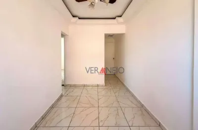Apartamento com 1 dormitório à venda, 40 m² por r$ 284.000 - canto do forte - praia grande/sp