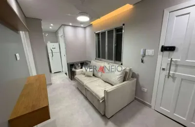 Apartamento com 1 dormitório à venda, 35 m² por r$ 299.000 - canto do forte - praia grande/sp