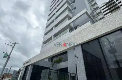 Apartamento com 1 dormitório à venda, 50 m² por r$ 364.000 - vilamar - praia grande/sp