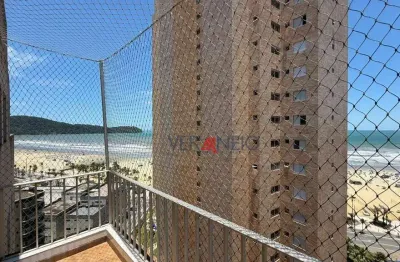 Apartamento com 1 dormitório para alugar, 52 m² por r$ 2.500,00/mês - vila guilhermina - praia grande/sp