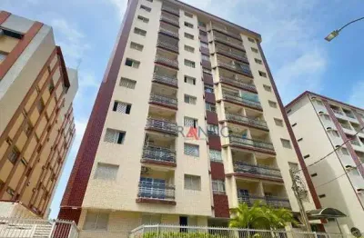 Apartamento com 2 dormitórios à venda, 70 m² por r$ 389.000 - canto do forte - praia grande/sp