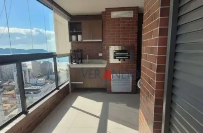 Apartamento com 2 dormitórios à venda, 96 m² por r$ 850.000,00 - vila guilhermina - praia grande/sp