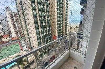 Apartamento com 2 dormitórios à venda, 69 m² por r$ 330.000 - aviação - praia grande/sp