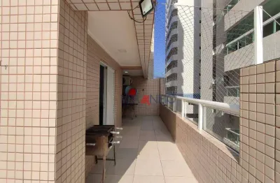Apartamento garden com 2 dormitórios à venda, 78 m² por r$ 450.000 - vila assunção - praia grande/sp