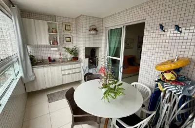 Apartamento à venda, 83 m² por r$ 498.000,00 - vila assunção - praia grande/sp